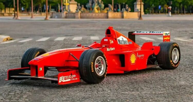 Subastan la Ferrari de una leyenda de la Fórmula Uno
