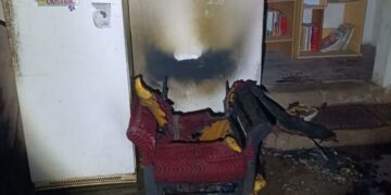 Por una descuidada torpeza, incendió su casa y sufrió graves quemaduras