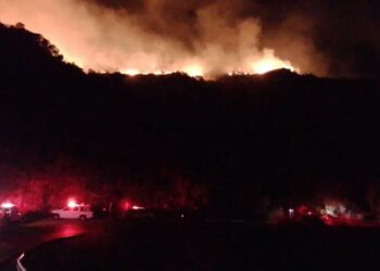 Se consumieron 70 hectáreas por un incendio en Los Molinos