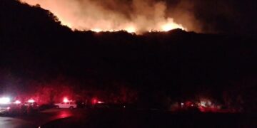 Se consumieron 70 hectáreas por un incendio en Los Molinos