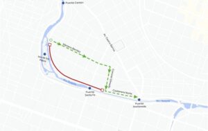 Aplican un corte total en Costanera Norte por 30 días
