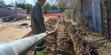 Continúan las obras para el acceso al agua potable