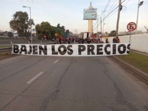 Protestaron contra la suba de precios en los alimentos