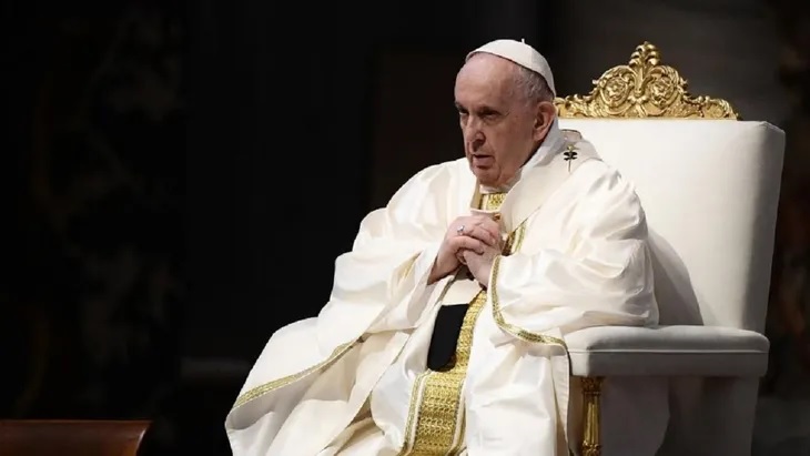 El papa pidió que se "retomen las negociaciones" para lograr la paz en Ucrania