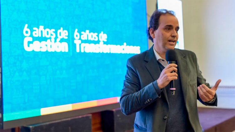 El intendente de Río Cuarto, Juan Manuel Llamosas.