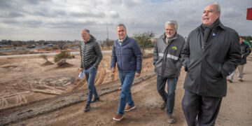 Schiaretti presenció la readecuación del distribuidor Juan B. Justo