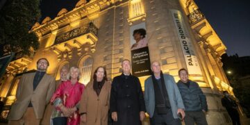 Schiaretti supervisó la nueva iluminación del Museo Dionisi