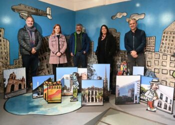 El Cabildo expone la muestra «La Mágica Ciudad de Antonio Seguí»