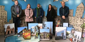 El Cabildo expone la muestra «La Mágica Ciudad de Antonio Seguí»