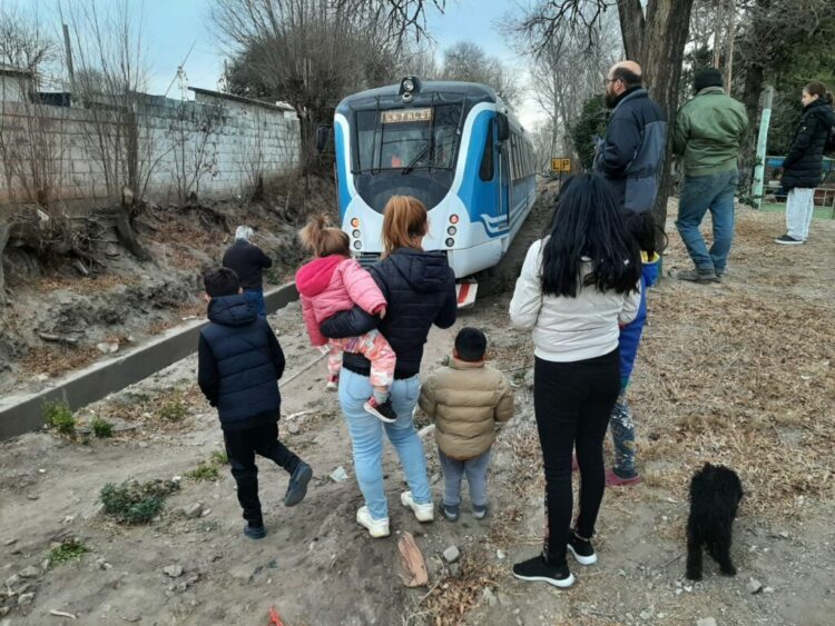 Luego de 25 años, volvió el tren