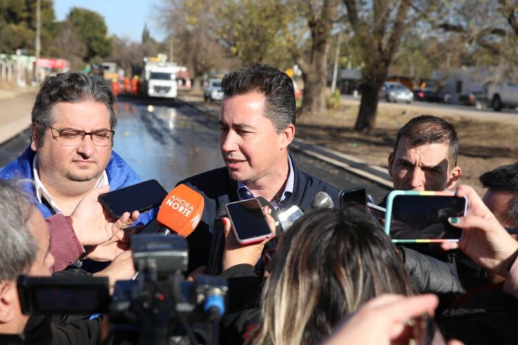 Avanza la obra del viaducto sobre la ruta 9