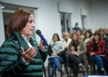 La senadora Vigo encabeza los actos en honor a Evita