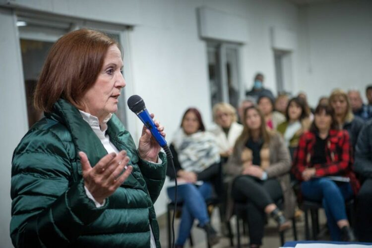 La senadora Vigo encabeza los actos en honor a Evita