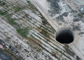 Investigan la aparición de un misterioso agujero gigante en el norte de Chile