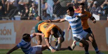 Los Pumas le dieron una paliza a Australia en San Juan