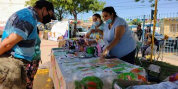 Piezas artísticas en diferentes salas