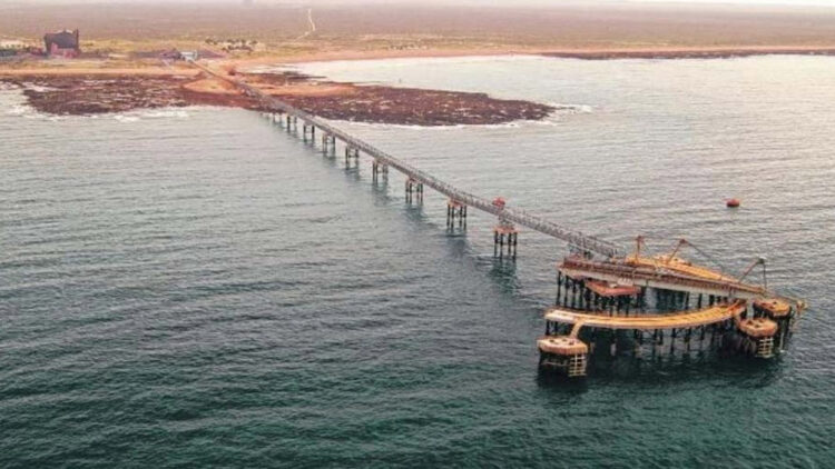 Con una inversión millonaria, YPF creará en Río Negro el mayor puerto de exportación para petróleo