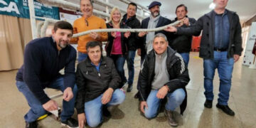 Oncativo vuelve a consagrarse con el salame más largo del país