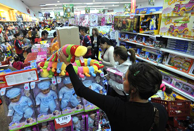 Las ventas por el Día de las Infancias crecieron 1,3% en Córdoba