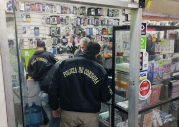 Secuestran en Galería Norte una gran cantidad de celulares, tablets y notebooks robadas