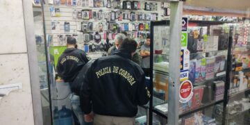 Secuestran en Galería Norte una gran cantidad de celulares, tablets y notebooks robadas
