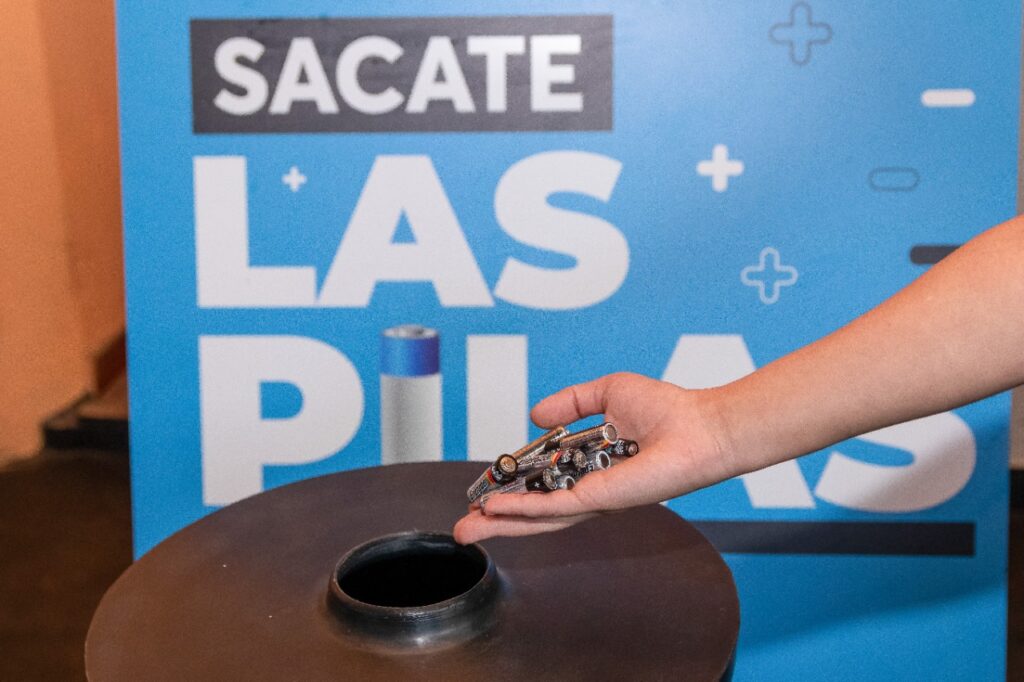 Suman en la Ciudad ocho nuevos puntos de recepción de pilas y baterías en desuso
