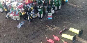 Detienen a un micro con hinchas de Rosario Central y secuestran una pistola al chofer