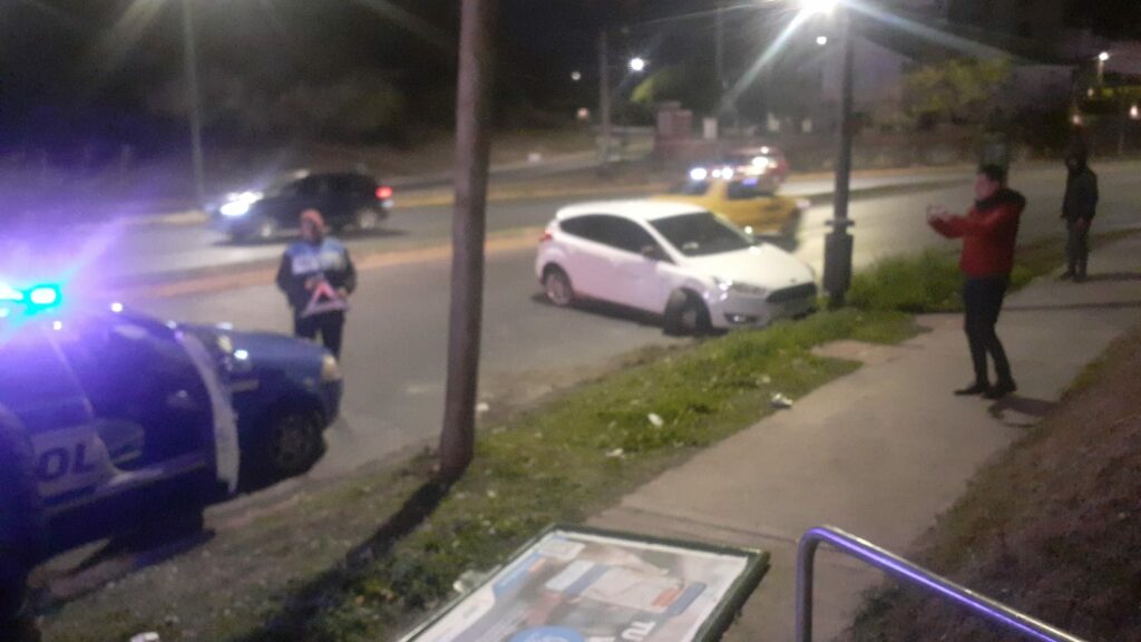 Impresionante accidente en la avenida Rafael Núñez: no hubo heridos