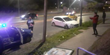 Impresionante accidente en la avenida Rafael Núñez: no hubo heridos