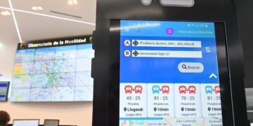 Se presentó la app para saber la ubicación de los colectivos
