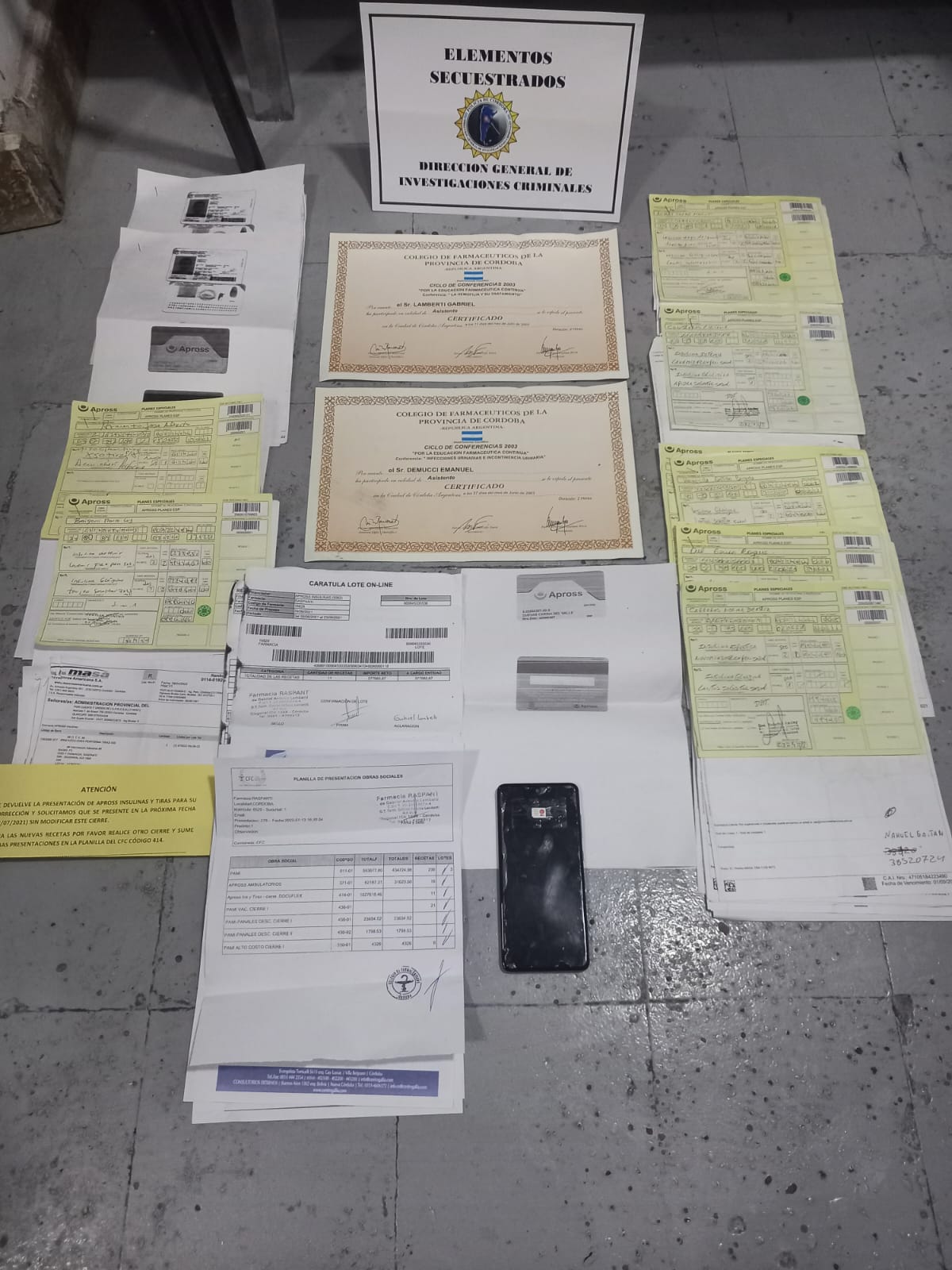 Otro farmacéutico detenido por presuntas estafas a la Apross