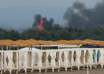 Rusia reportó explosiones en la base aérea de la anexada Crimea