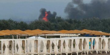 Rusia reportó explosiones en la base aérea de la anexada Crimea