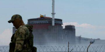 Ataque a una gigantesca central nuclear en Ucrania