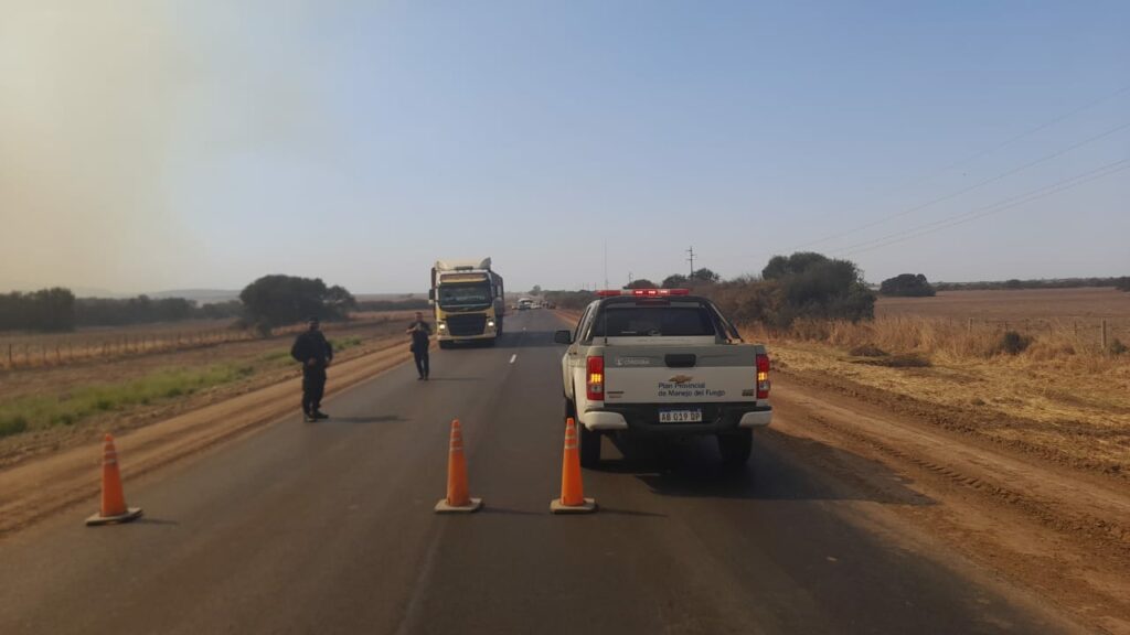 Dos incendios afectan el norte de la provincia