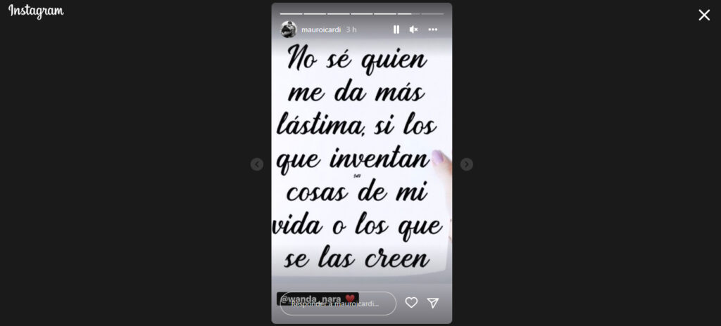 Wanda Nara y el audio filtrado en el que confirma su divorcio de Icardi: “No puedo más”