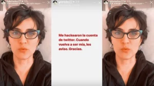 A la actriz Julieta Díaz le hackearon la cuenta y le dejaron un desopilante mensaje