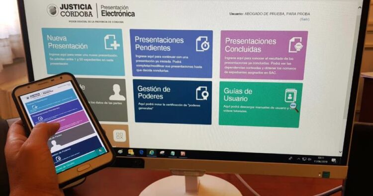Volvió a funcionar la plataforma para las denuncias electrónicas de la Justicia de Córdoba
