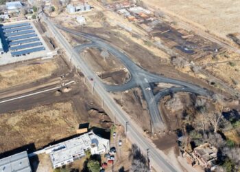 Avanzan las obras para la sistematización vial en Ruta Nacional 9 Norte