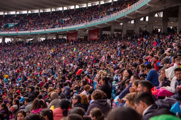 Fiesta en el Kempes para celebrar el Día de las Infancias