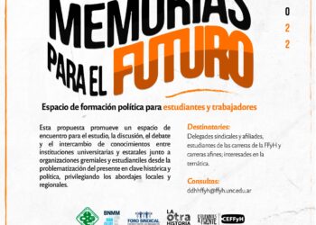 Formación política en la Facultad de Filosofía de la UNC