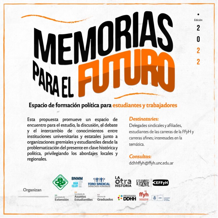 Formación política en la Facultad de Filosofía de la UNC