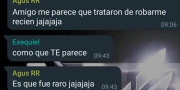 Evitó que le robaran diciéndole al ladrón una frase que lo desconcertó