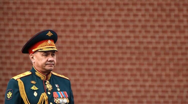 El ministro de Defensa de Rusia, Serguei Shoigu.