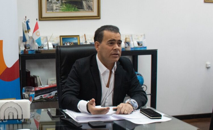 Secretario de Transporte municipal, Marcelo Rodio.