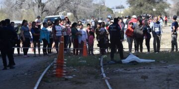 La atropelló el tren