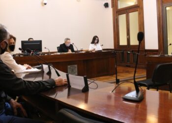 Tribunales volvió a trabajar con papel