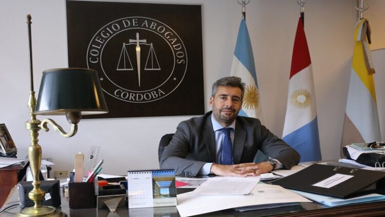 Presidente del Colegio de Abogados de Córdoba, Ignacio Segura.