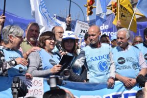 Masiva demostración del creciente malestar docente