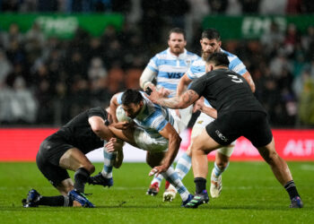 Los Pumas no pudieron repetir la hazaña y fueron aplastados por los All Blacks